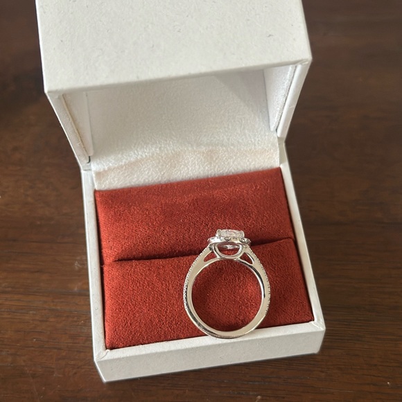 2 Carat Pear Lab Grown Diamond Engagement Ring - Picture 8 of 15